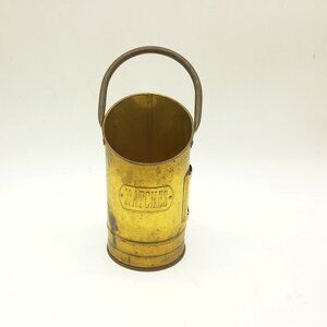 Vintage Brass Match Container
